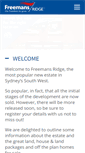 Mobile Screenshot of freemansridge.com.au